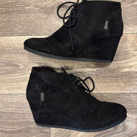 BONGO Black Ankle Boots Size 8.5 - Picture 5 of 7